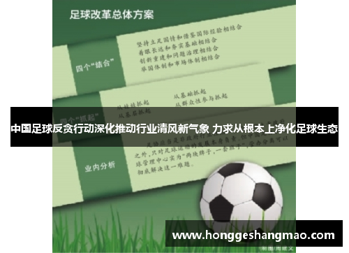 中国足球反贪行动深化推动行业清风新气象 力求从根本上净化足球生态